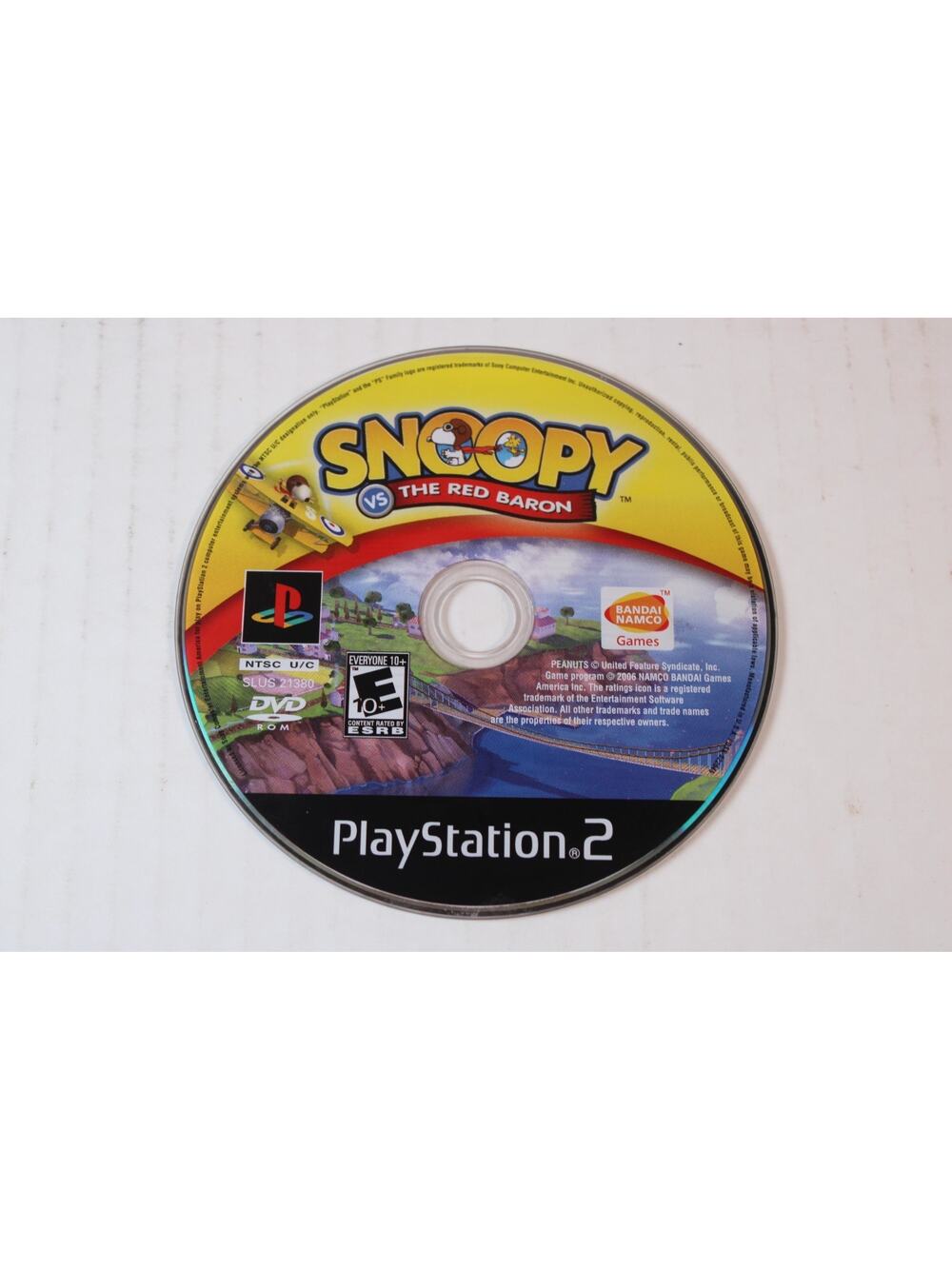 Snoopy vs. The Red Baron (Sony PlayStation 2, 2006, PS2) Authentic, disc only